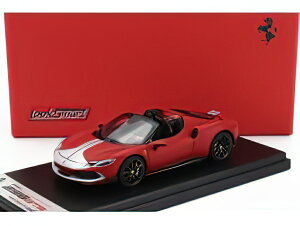 FERRARI - 296 GTS SPIDER ASSETTO FIORANO OPEN ROOF 2022 - ROSSO F1-75 - MATT RED SILVER/LOOKSMART 1/43�~�j�J�[