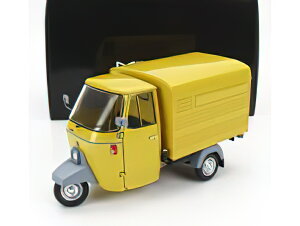 �y�\��zPIAGGIO APE P501 VAN CLOSED 1979 CON VETRINA WITH SHOWCASE GIALLO TEXAS YELLOW/MITICA 1/18�~�j�J�[
