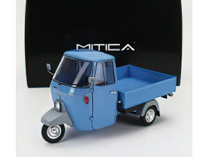 �y�\��zPIAGGIO APE P501 OPEN 1979 CON VETRINA WITH SHOWCASE BLU 7210 BLUE/MITICA 1/18�~�j�J�[