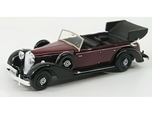 MERCEDES BENZ 770 1938 CABRIOLET OPEN BORDEAUX BLACK/Rio 1/43ミニカー