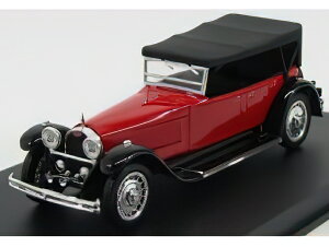 BUGATTI TYPE 41 ROYALE TORPEDO CABRIOLET CLOSED 1927 RED BLACK/Rio 1/43~jJ[
