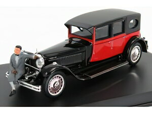 BUGATTI TYPE 41 ROYALE WITH MR BUGATTI �t�B�M���A 1927 BLACK RED/Rio 1/43�~�j�J�[