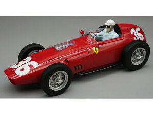 y\z12ȍ~\FERRARI F1 DINO 246/256 TEAM SCUDERIA FERRARI N 36 MONACO GP (with pilot tBMA) 1960 PHILIP HILL RED/Tecno 1/18~jJ[