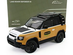 LAND ROVER - NEW DEFENDER 90 TROPHY EDITION 2023 - YELLOW WHITE BLACK/ALMOST REAL 1/18~jJ[