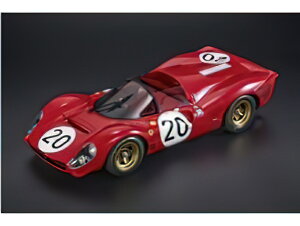 �y�\��z2025�N�����\��FERRARI - 330P4 4.0L V12 SPIDER TEAM SPA FERRARI SEFAC N 20 24h LE MANS 1967 CHRIS AMON - NINO VACCARELLA - REDTOPMARQUES 1/18�~�j�J�[