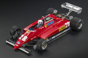 FERRARI F1 126C2 late version 28���� 1982�N �I�����_ ZANDVOORT GP �D�� D.PIRONI �h���C�o�[�t�B�M���A�t ���b�h/ GP Replicas 1/18 �~�j�J�[