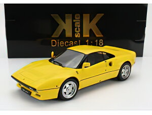 y\zFERRARI - 288 GTO 1984 - YELLOW/KK-SCALE 1/18~jJ[