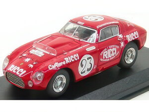 FERRARI 375 MM N 23 RALLY CARRERA PANAMERICANA 1953 RICCI SALVIATI RED/ART-MODEL 1/43~jJ[