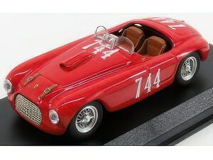 FERRARI 195S BARCHETTA SPIDER ch.0060 N 744 WINNER GIRO DELLA CALABRIA 1950 SERAFINI SALAMI RED/ART-MODEL 1/43~jJ[