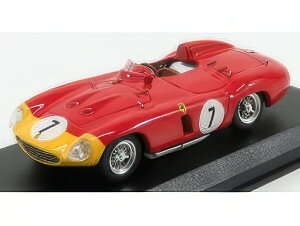 FERRARI 857S ch.0578 N 7 5th 1000km PARISMONTHLERY 1956 DE PORDAGO HILL RED/ART-MODEL 1/43~jJ[