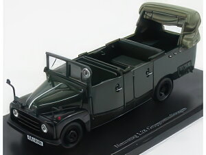 HANOMAG L28GRUKW POLIZEI GERMANY 1955 POLICE GREEN/Autocult 1/43~jJ[