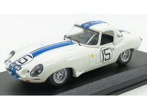 JAGUAR ETYPE LIGHTWEIGHT 3.8L TEAM BRIGGS CUNNINGHAM N 15 24h LE MANS 1963 S.CUNNINGHAM B.GROSSMANN WHITE BLUE/Best-Model 1/43�~�j�J�[