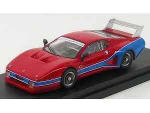 FERRARI 512 BB SHILHOUETTE PROVA 1978 RED BLUE/Best-Model 1/43~jJ[