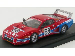 FERRARI 512 BB LM NART N 68 DAYTONA 1979 TULLIUS BEDARS RED BLUE/Best-Model 1/43~jJ[