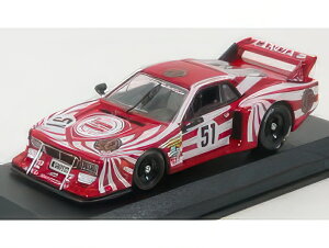 LANCIA BETA MONTECARLO TURBO TEAM LANCIA CORSE N 51 24h LE MANS 1980 BERNARD DARNICHE HANS HEYER TEO FABI RED WHITE/Best-Model 1/43�~�j�J�[