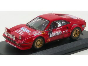 FERRARI 308 GTB GR4 RALLY D'ELBA 1978 LIVIERO PENARIOL RED/Best-Model 1/43�~�j�J�[