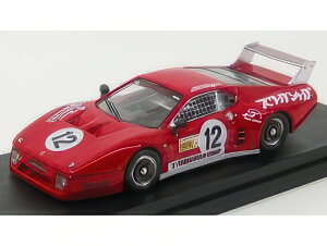 FERRARI 512BB LM N 12 FUJI 1982 HENN HENN RED/Best-Model 1/43~jJ[