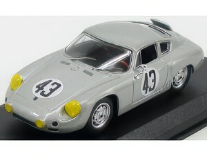 PORSCHE 1600GS ABARTH N 43 SEBRING 1963 E.BARTH SILVER/Best-Model 1/43�~�j�J�[