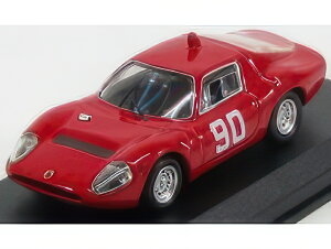 ABARTH OT1300 MUGELLO N 90 MUGELLO 1967 NESTI HEZEMANS FURTMAYR RED/Best-Model 1/43�~�j�J�[
