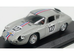 PORSCHE ABARTH COUPE N 127 TOUR DE FRANCE 1961 BOUCHET AURY SILVER/Best-Model 1/43�~�j�J�[