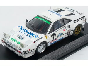 FERRARI 308 GTB COUPE (night version) N 12 WINNER TARGA FLORIO 1982 TOGNANA DE ANTONI WHITE/Best-Model 1/43�~�j�J�[