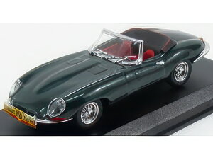 JAGUAR ETYPE SPIDER 1961 PERSONAL CAR ADRIANO CELENTANO CANTAGIRO 1962 GREEN MET/Best-Model 1/43~jJ[