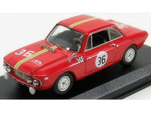 LANCIA FULVIA HF 1.3 COUPE N 36 WINNER RALLY SANREMO 1966 CELLA LOMBARDINI RED/Best-Model 1/43�~�j�J�[