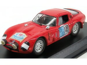 ALFA ROMEO TZ2 N 148 RALLY PERGUSA JOLLY HOTEL 1965 DE ADAMICH LINI RED/Best-Model 1/43�~�j�J�[