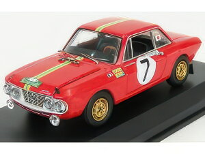 LANCIA FULVIA HF 1.3 COUPE N 7 WINNER RALLY MEDITERRANEE 1969 H.KALLSTROM J.GUNNAR RED/Best-Model 1/43�~�j�J�[
