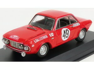 LANCIA FULVIA 1.6 HF COUPE N 49 6th RALLY MONTECARLO 1970 A.BALLESTRIERI D.AUDETTO RED/Best-Model 1/43�~�j�J�[