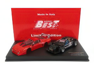 FERRARI 512 BB LM I SERIE KIT PRESENTAZIONE 1979 RED BLACK/Best-Model 1/43~jJ[