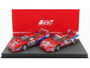 FERRARI SET 2X 512BB LM TEAM JMS POZZI RACING N 67 24h DAYTONA 1979 C.B.LENA M.LECLERE J.C.ANDRUET + 512BB LM TEAM N.A.R.T. N 68 24h DAYTONA 1979 B.TULLIS J.P.DELAUNAY P.BEDARD RED/Best-Model 1/43~jJ[