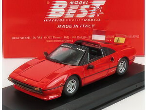 FERRARI 308 GTS 1982 F1 PARADE MEXICO GP 2020 C.SAINZ C.LECLERC RED/Best-Model 1/43~jJ[