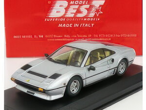 FERRARI 208 GTB TURBO SALONE AUTOMOBILE TORINO 1982 SILVER/Best-Model 1/43�~�j�J�[