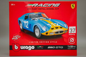 Ferrari�t�F���[�� 250 GTO #112 Targa Florio 1964 �g�ݗ��ăv�����L�b�g�͌^ �J�[���f�� /Bburago 1/24