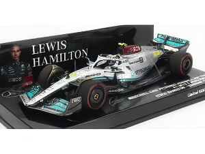 MERCEDES GP F1 W13E TEAM MERCEDESAMG PETRONAS F1 N 44 3rd BAHRAIN GP 2022 LEWIS HAMILTON SILVER GREEN/MINICHAMPS 1/43~jJ[