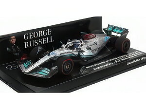 MERCEDES GP F1 W13E TEAM MERCEDESAMG PETRONAS F1 N 63 POLE POSITION HUNGARIAN GP 2022 GEORGE RUSSEL SILVER GREEN/MINICHAMPS 1/43~jJ[