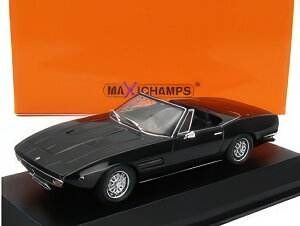 MASERATI GHIBLI SPIDER 1969 BLACK/MINICHAMPS 1/43�~�j�J�[