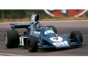 y\z2025N\TYRRELL F1 FORD 007 ELF N 4 2nd SWEDEN GP 1974 PATRICK DEPAILLER BLUE/GP Replicas 1/18~jJ[