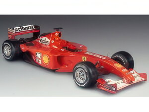 y\z2025N\FERRARI F1 F2001 N 1 WORLD CHAMPION WINNER BELGIUM SPA GP (with pilot driver) 2001 MICHAEL SCHUMACHER RED WHITE/GP Replicas 1/18~jJ[