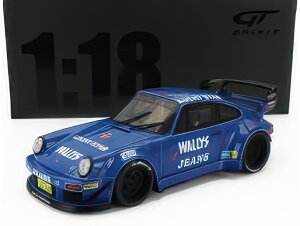 PORSCHE 911 964 RWB COUPE 1993 ARROW BLUE/GT SPIRIT 1/18ミニカー