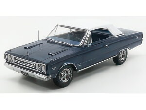 PLYMOUTH BELVEDERE GTX CABRIOLET GRAVEYARD CARZ 1967 BLUE WHITE/Greenlight 1/18~jJ[