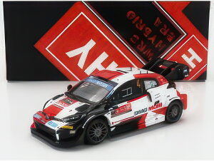 TOYOTA YARIS GR RALLY1 TEAM TOYOTA GAZOO RACING WRT N 3 RALLY YPRES 2022 LAPPI ESAPEKKA JANNE FERM WHITE RED BLACK/IXO 1/43�~�j�J�[