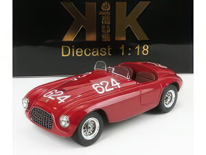 FERRARI 166MM 2.0L V12 SPIDER N 624 WINNER MILLE MIGLIA 1949 C.BIONDETTI E.SALANI RED/KK-SCALE 1/18�~�j�J�[