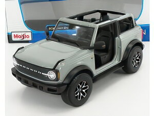 FORD USA BRONCO BADLANDS WITHOUT DOORS 2021 GREY/MAISTO 1/18~jJ[