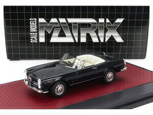 ALFA ROMEO 2600 SPIDER CABRIOLET OPEN 1962 DARK BLUE/MATRIX SCALE MODELS 1/43~jJ[