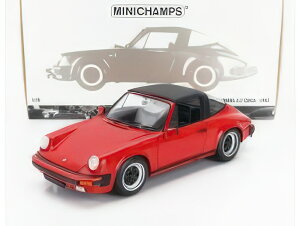PORSCHE 911 3.2 CARRERA TARGA SPIDER 1983 RED/MINICHAMPS 1/18�~�j�J�[