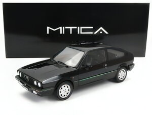 ALFA ROMEO ALFA ROMEO SPRINT 1.5 QUADRIFOGLIO VERDE 1983 NERO BLACK/MITICA 1/18~jJ[ CO