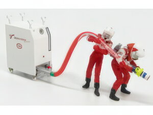 FIGURES F1 PITSTOP TOYOTA 2002 RIFORNIMENTO FIGURES WHITE RED/MINICHAMPS 1/43tBMA ͌^