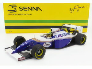 WILLIAMS F1 RENAULT ELF FW16 N 2 POLE POSITION PACIFIC GP 1994 AYRTON SENNA BLUE WHITE/MINICHAMPS 1/18~jJ[